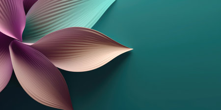 beautiful abstract turquoise purple beige floral design background. beautiful Generative AI AIG32の素材