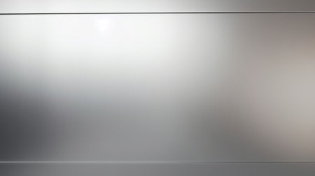 The abstract background of metal texture with empty space in soft light gray color. 3D illustration of exuberant.の写真素材