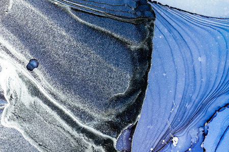 Original artwork photo of marble ink abstract art. High resolution photograph from exemplary...