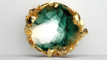 Artistic frame for design advertising placement and buzzy logo background generative AIの素材