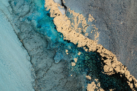 Original artwork photo of marble ink abstract art. High resolution photograph from exemplary...