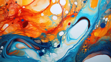 oil painting. Abstract art background. generative ai imageの素材