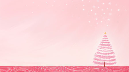 Creative art Christmas tree hand drawing style, for greeting card merry christmas and happy new year, naive children kid art for nursery or elementary school comelinessの素材