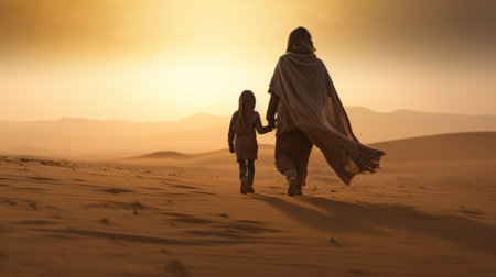 Civilian refugee affected from aggression of war and battle escape city from war zone which has no little comelinessの素材