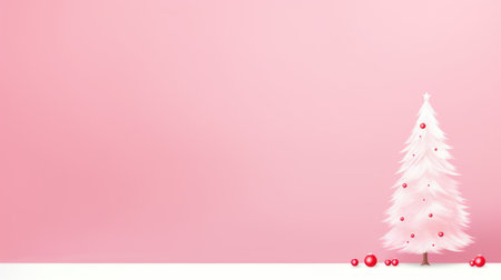 Creative art Christmas tree hand drawing style, for greeting card merry christmas and happy new year, naive children kid art for nursery or elementary school comelinessの素材