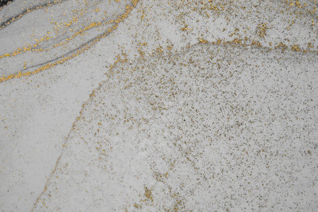 Original artwork photo of marble ink abstract art. High resolution photograph from exemplary original painting. Abstract painting was painted on HQ paper texture to create smooth marbling pattern.の写真素材