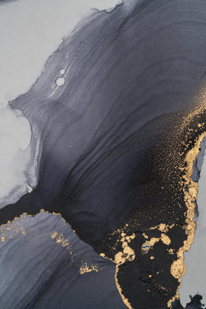 Original artwork photo of marble ink abstract art. High resolution photograph from exemplary...