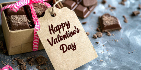 valentine chocolate for present on the valentines day pragmaの素材