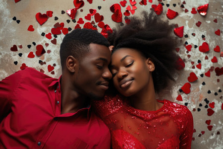 two happy lover couple , husband and wife romantic portrait together pragmaの素材