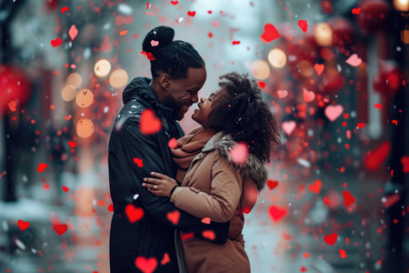 People in love celebrating valentines day for the day of love pragmaの素材
