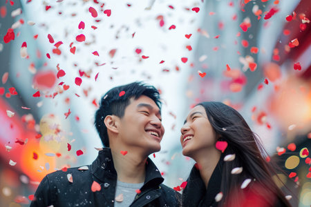 People in love celebrating valentines day for the day of love pragmaの素材