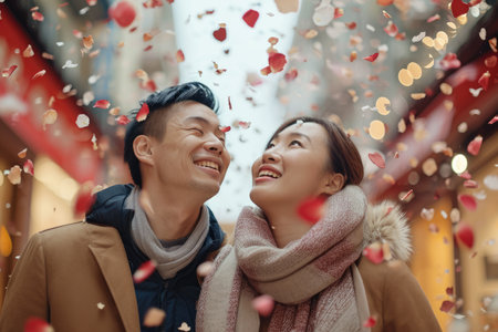 People in love celebrating valentines day for the day of love pragmaの素材