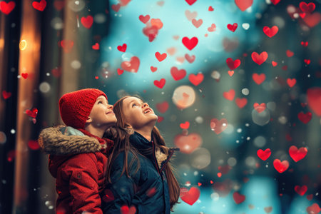 People in love celebrating valentines day for the day of love pragmaの素材