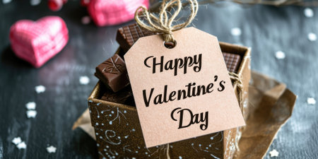 valentine chocolate for present on the valentines day pragmaの素材
