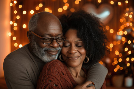 romantic lovers give each other love by comfort hug and embrace pragmaの素材