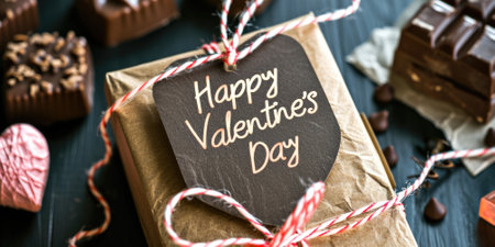 valentine chocolate for present on the valentines day pragmaの素材