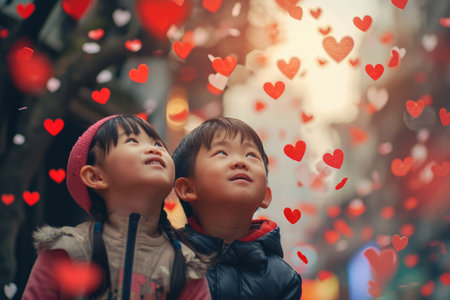 People in love celebrating valentines day for the day of love pragmaの素材