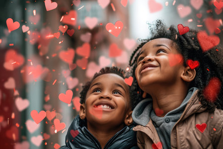 People in love celebrating valentines day for the day of love pragmaの素材