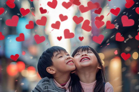 People in love celebrating valentines day for the day of love pragmaの素材