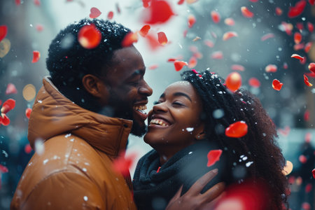 People in love celebrating valentines day for the day of love pragmaの素材