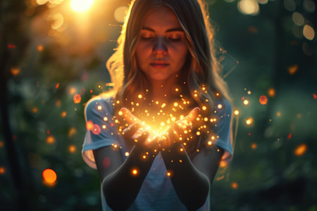 Woman and her hearts of pure love Pragmaの素材