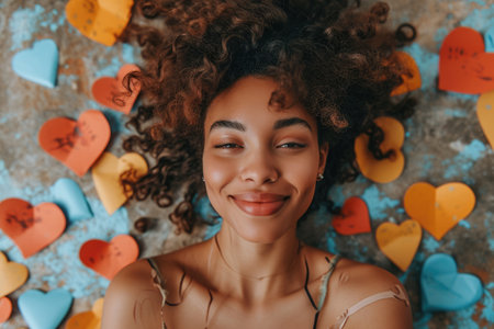 Woman and her hearts of pure love Pragmaの素材