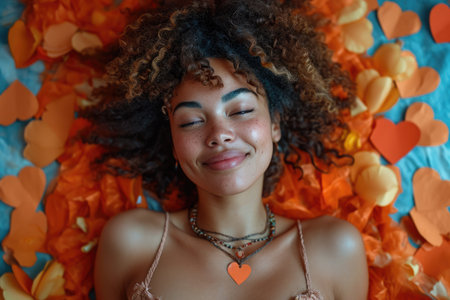 Woman and her hearts of pure love Pragmaの素材