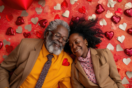 two happy lover couple , husband and wife romantic portrait together pragmaの素材