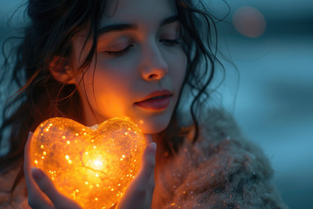 Woman and her hearts of pure love Pragmaの素材