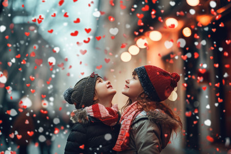 People in love celebrating valentines day for the day of love pragmaの素材