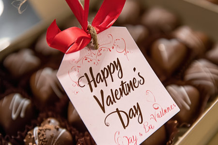 valentine chocolate for present on the valentines day pragmaの素材