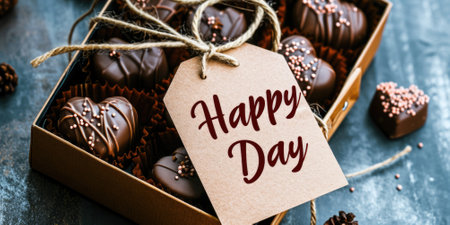 valentine chocolate for present on the valentines day pragmaの素材