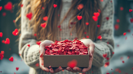 Woman and her hearts of pure love Pragmaの素材