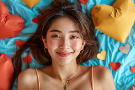 Woman and her hearts of pure love Pragmaの素材