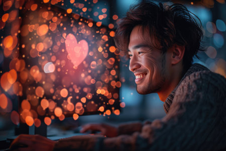 single person use online dating app service for chat and social media web network for find life partner pragma lifestyleの素材