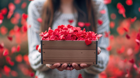 Woman and her hearts of pure love Pragmaの素材