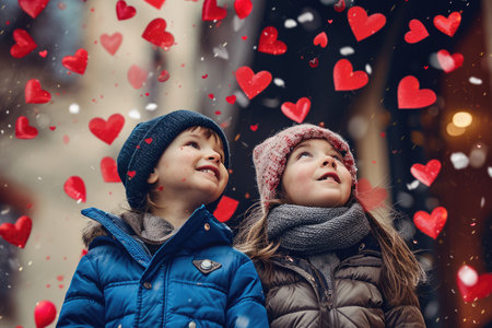 People in love celebrating valentines day for the day of love pragmaの素材