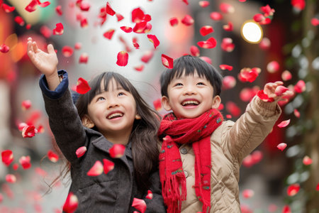 People in love celebrating valentines day for the day of love pragmaの素材