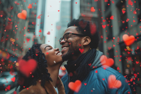 People in love celebrating valentines day for the day of love pragmaの素材
