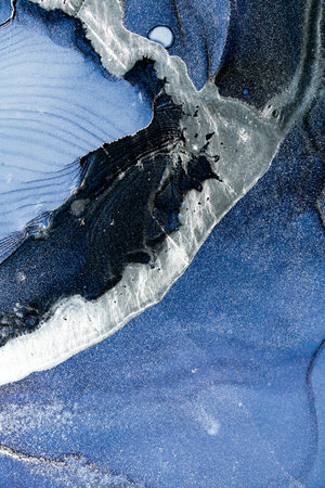 Original artwork photo of marble ink abstract art. High resolution photograph from exemplary...