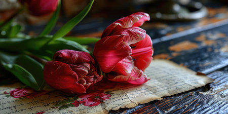 The varies group of the flower that has been put on the table and got illuminated with bright light from the morning or evening sun that make the detail of the group of the flower looks clear. AIGX03.の素材