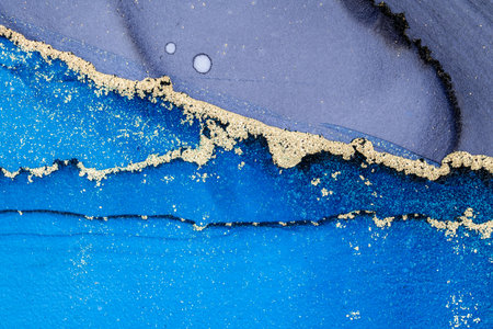 Original artwork photo of marble ink abstract art. High resolution photograph from exemplary...