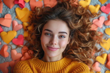 Woman and her hearts of pure love Pragmaの素材