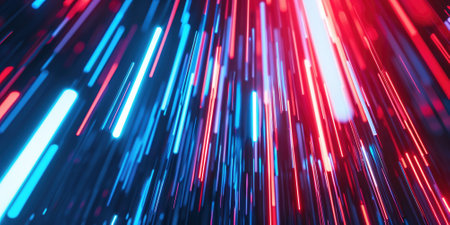 abstract light technology background glows in the dark of comelinessの素材