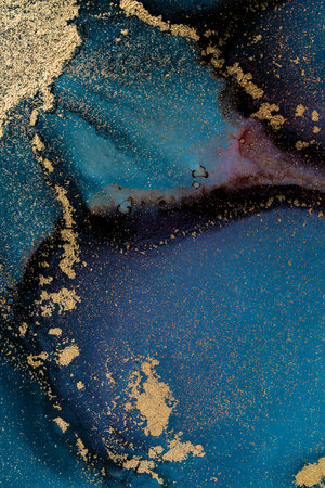 Original artwork photo of marble ink abstract art. High resolution photograph from exemplary...