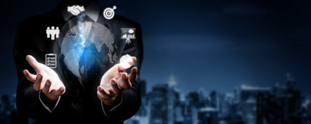 Business person master global marketing and finance with insights. Navigate the complexities of...