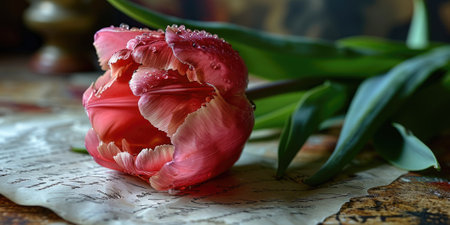 The varies group of the flower that has been put on the table and got illuminated with bright light from the morning or evening sun that make the detail of the group of the flower looks clear. AIGX03.の素材