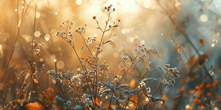 The close up abstract picture of the yellow colour flower and plant that has been growing and blooming from the beautifully view in the nature that cannot be found in the any normal situation. AIGX01.の素材