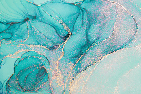 Original artwork photo of marble ink abstract art. High resolution photograph from exemplary...