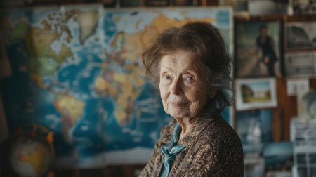 The picture of the european female working as director of NGO that stand for Non Governmental Organization, director require skill like leadership, management, communication and adaptability. AIG43.の素材